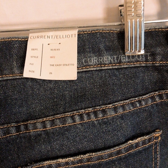 NEW Current/Elliot The Easy Stiletto jeans size 26 - Picture 6 of 8